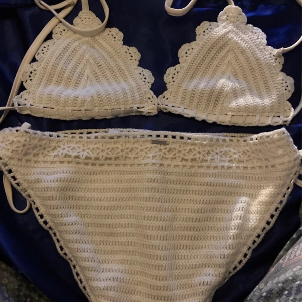 Abercrombie and Fitch crochet bikini
